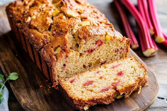 Rhubarb and Cinnamon Bread