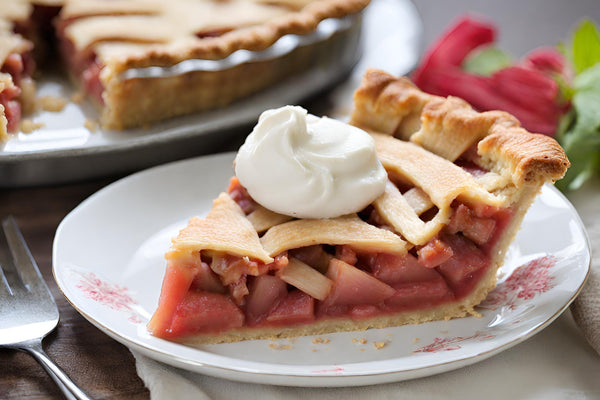 Sweet and Tangy Rhubarb Pie