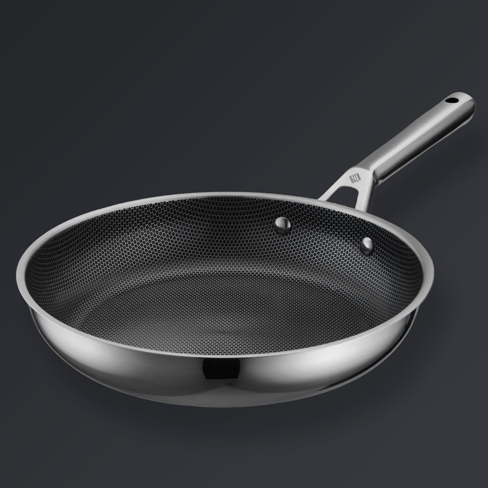 Non-Stick Frying Pan 28cm — Induction Compatible Hive Hybrid ...